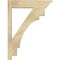 Ekena Millwork Merced Rough Sawn Traditional Outlooker, Douglas Fir, 6"W x 24"D x 32"H OUT06X24X32MRC01RDF - alternate 4